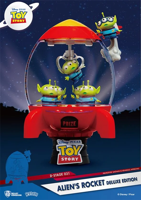 D-STAGE - TOY STORY ALIEN ROCKET DLX