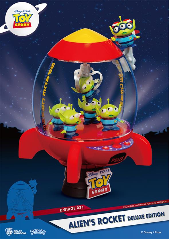 D-STAGE - TOY STORY ALIEN ROCKET DLX