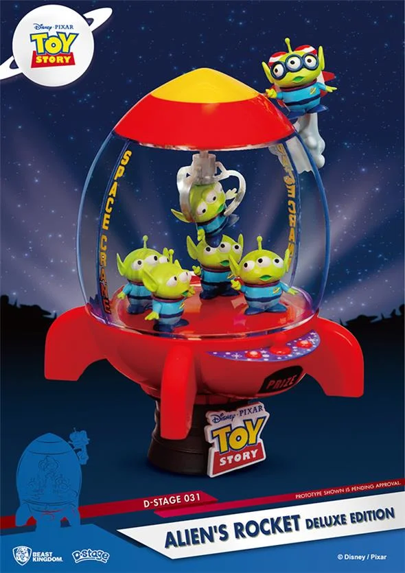 D-STAGE - TOY STORY ALIEN ROCKET DLX