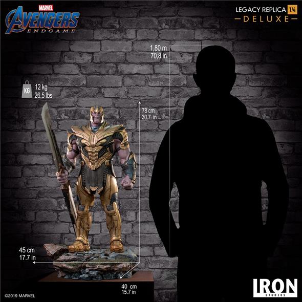 1/4 IRON STUDIOS - AVENGERS ENDGAME THANOS DLX STATUE