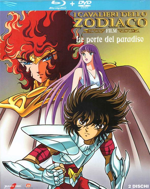 DVD + BLU-RAY - SAINT SEIYA CAVALIERI DELLO ZODIACO QUINTO FILM: LE PORTE DEL PARADISO
