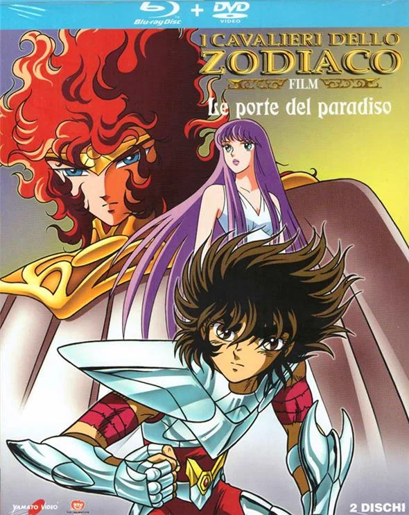 DVD + BLU-RAY - SAINT SEIYA CAVALIERI DELLO ZODIACO QUINTO FILM: LE PORTE DEL PARADISO