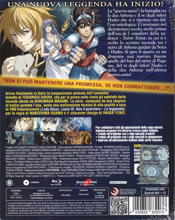 BLU-RAY - SAINT SEIYA THE LOST CANVAS STAGIONE 1