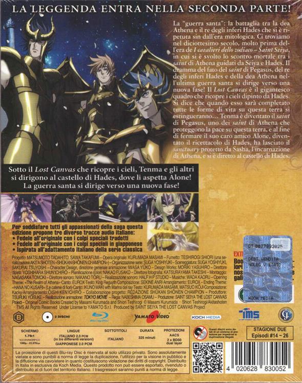 BLU-RAY - SAINT SEIYA THE LOST CANVAS STAGIONE 2