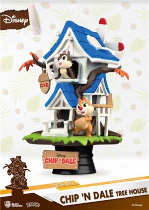beast-kingdom-d-stage-chip-n-dale-tree-house