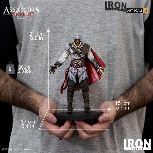 1/10 IRON STUDIOS - ASSASSINS CREED II EZIO AUDITORE STATUE