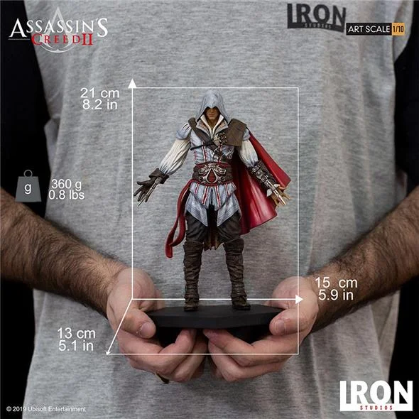 1/10 IRON STUDIOS - ASSASSINS CREED II EZIO AUDITORE STATUE