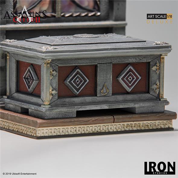 1/10 IRON STUDIOS - ASSASSINS CREED II EZIO AUDITORE DLX STATUE