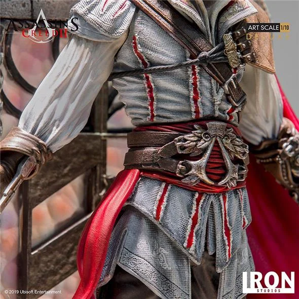 1/10 IRON STUDIOS - ASSASSINS CREED II EZIO AUDITORE DLX STATUE