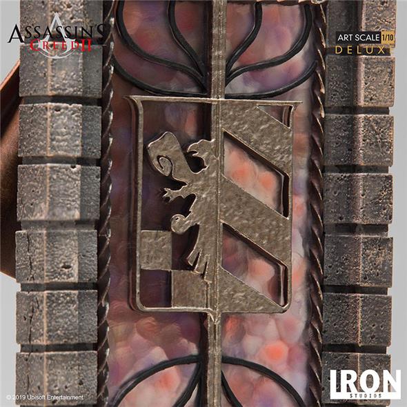 1/10 IRON STUDIOS - ASSASSINS CREED II EZIO AUDITORE DLX STATUE