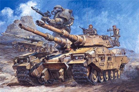1/35 UCHG 6 TYPE 61 TANK SEMOVENTE SQUAD