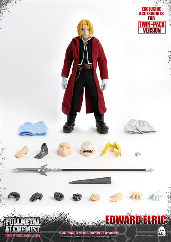 1/6 THREEZERO - FMA BROTHERHOOD ALPHONSE & EDWARD 2PK
