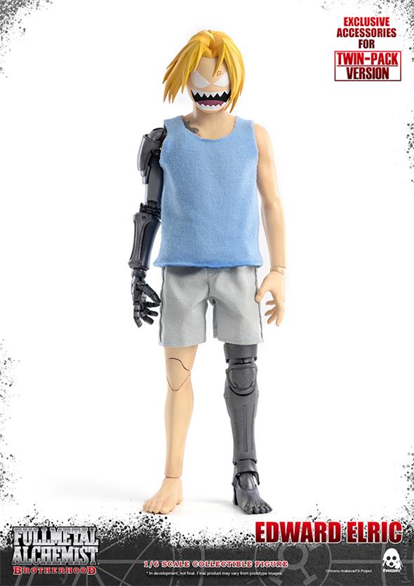 1/6 THREEZERO - FMA BROTHERHOOD ALPHONSE & EDWARD 2PK