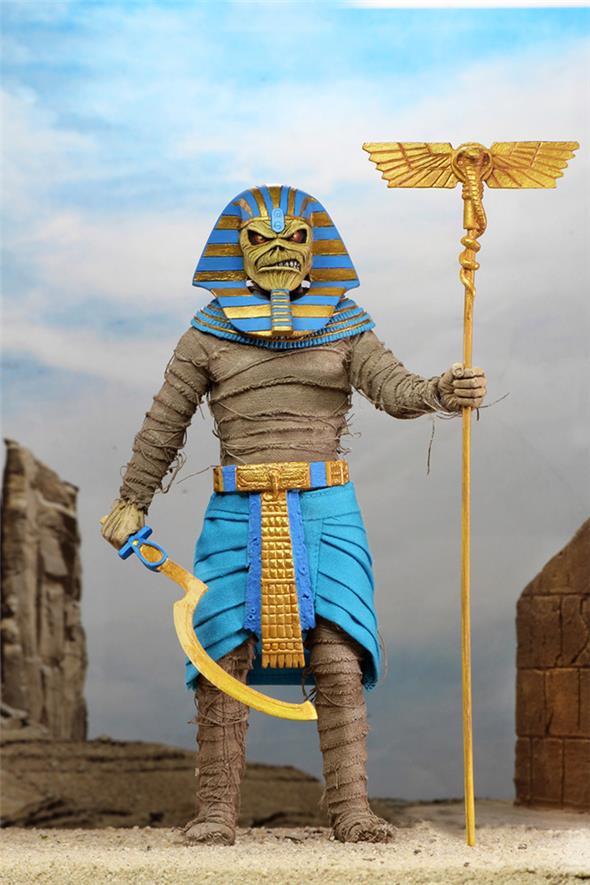 NECA - IRON MAIDEN PHARAOH EDDIE CLOTHED