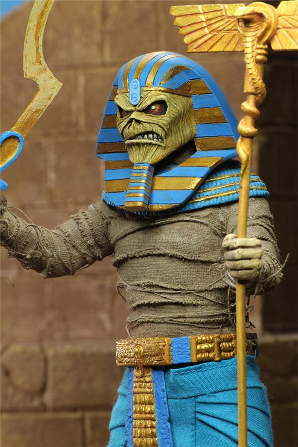 NECA - IRON MAIDEN PHARAOH EDDIE CLOTHED