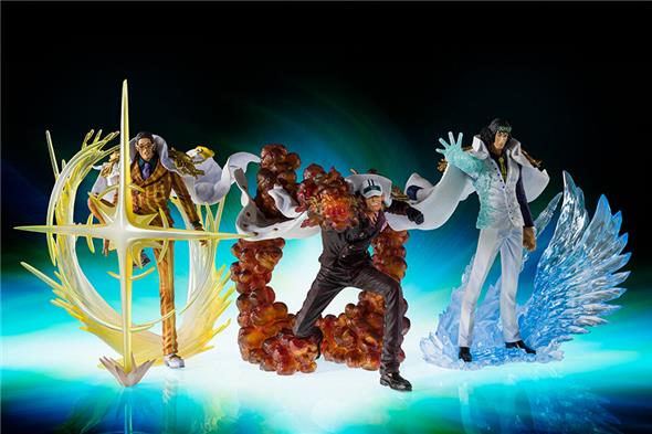 FIGUARTS ZERO - ONE PIECE 3 ADMIRALS SAKAZUKI-AKAINU