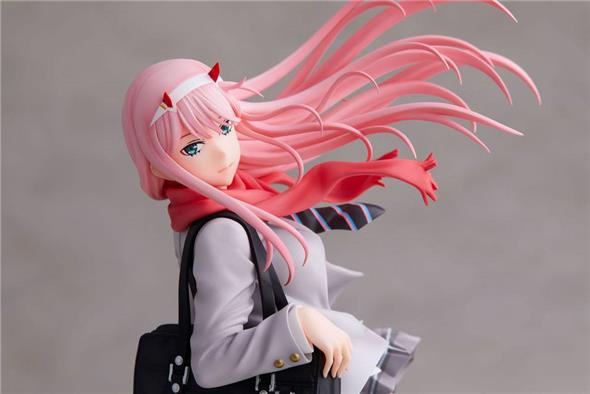 1/7 DARLING IN THE FRANXX - ZERO TWO SCHOOL UNIFORM VERSION STATUE