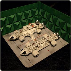 SPACE 1999 MOONBASE DOUBLE EAGLE HANGAR