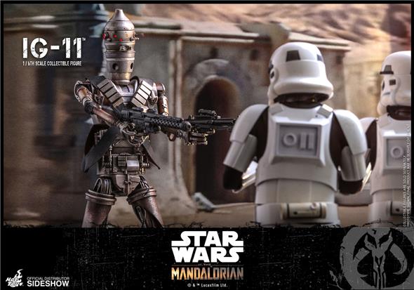 1/6 HOT TOYS - STAR WARS: THE MANDALORIAN - IG-11
