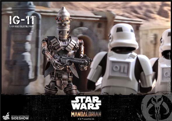 1/6 HOT TOYS - STAR WARS: THE MANDALORIAN - IG-11