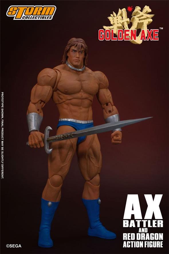 1/12 GOLDEN AXE - AXE BATTLER & RED DRAGON