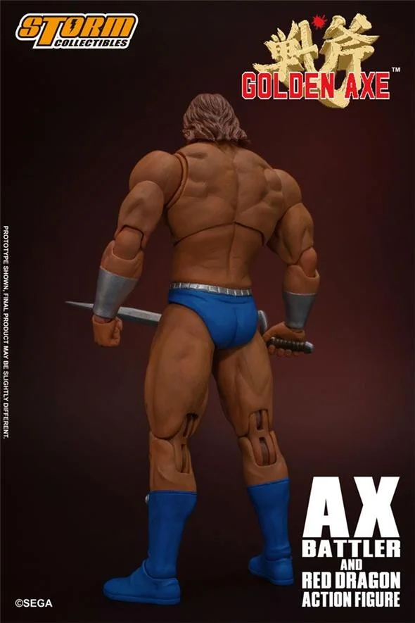 1/12 GOLDEN AXE - AXE BATTLER & RED DRAGON