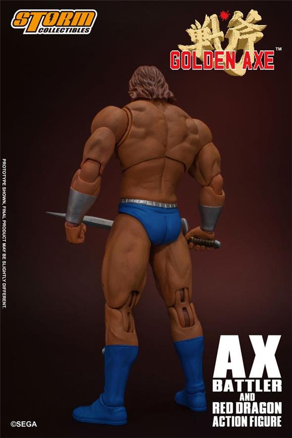 1/12 GOLDEN AXE - AXE BATTLER & RED DRAGON
