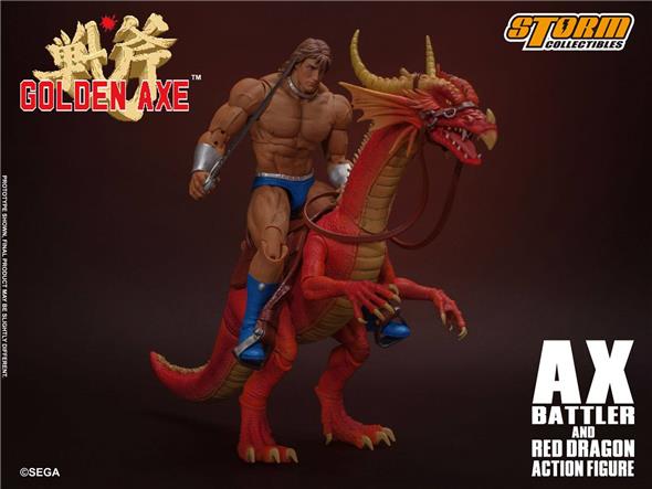 1/12 GOLDEN AXE - AXE BATTLER & RED DRAGON
