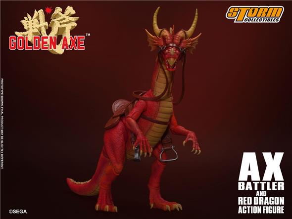 1/12 GOLDEN AXE - AXE BATTLER & RED DRAGON