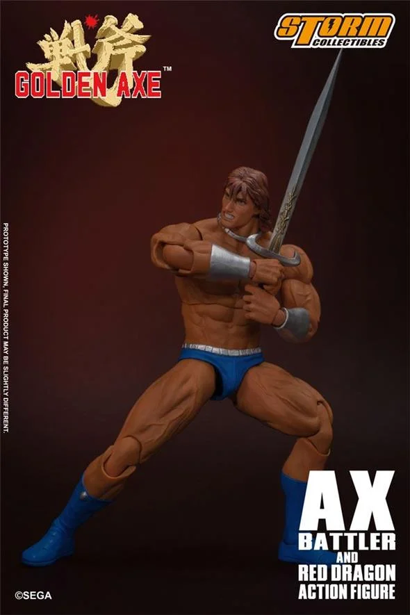 1/12 GOLDEN AXE - AXE BATTLER & RED DRAGON