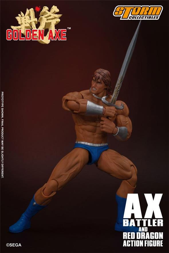 1/12 GOLDEN AXE - AXE BATTLER & RED DRAGON