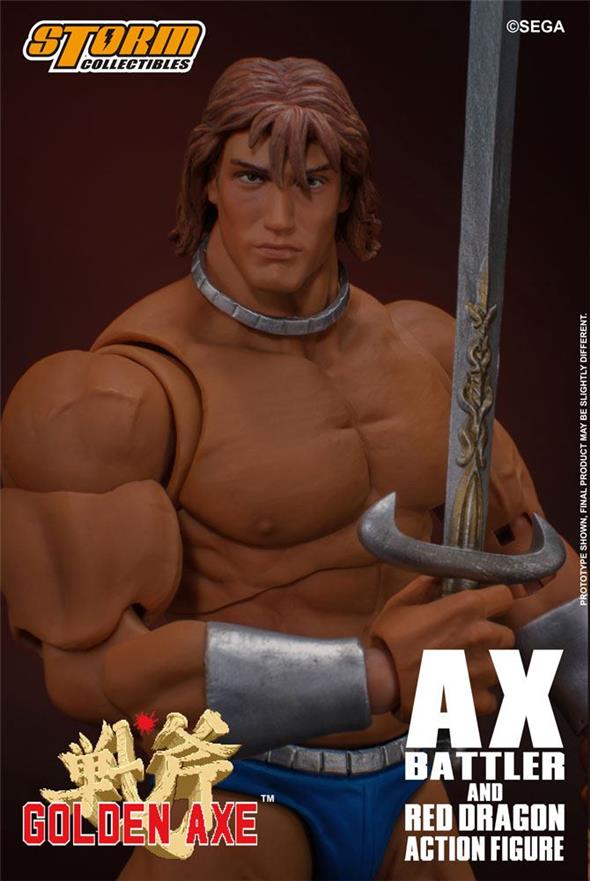 1/12 GOLDEN AXE - AXE BATTLER & RED DRAGON