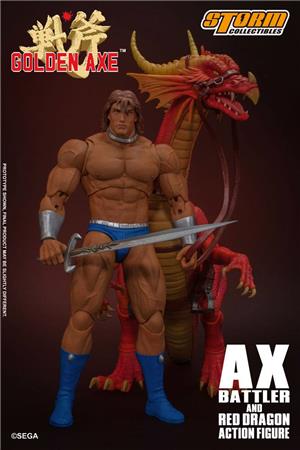 1/12 GOLDEN AXE - AXE BATTLER & RED DRAGON