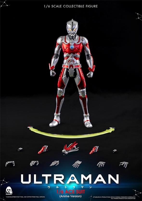 1/6 THREEZERO - ULTRAMAN ANIME ACE SUIT