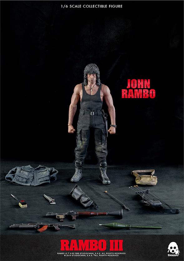 1/6 THREEZERO - RAMBO III JOHN RAMBO