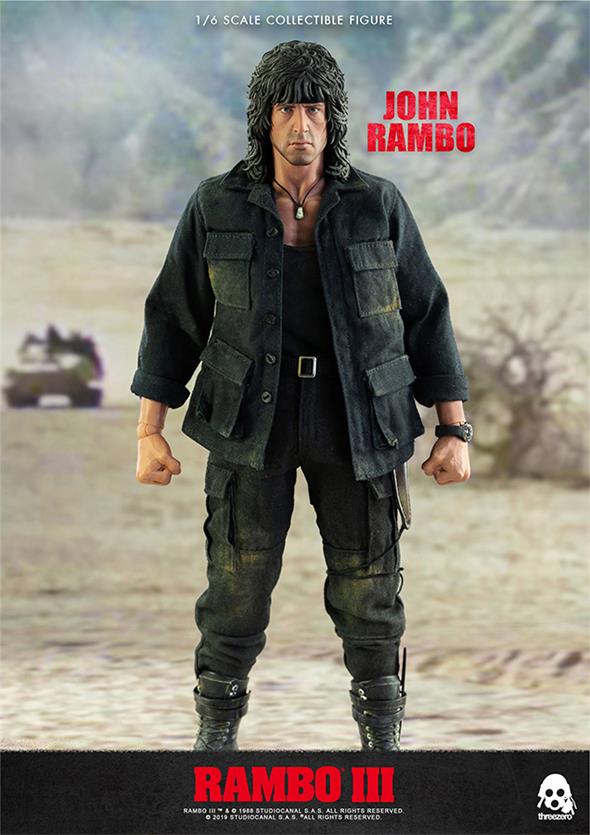 1/6 THREEZERO - RAMBO III JOHN RAMBO