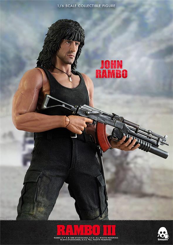 1/6 THREEZERO - RAMBO III JOHN RAMBO