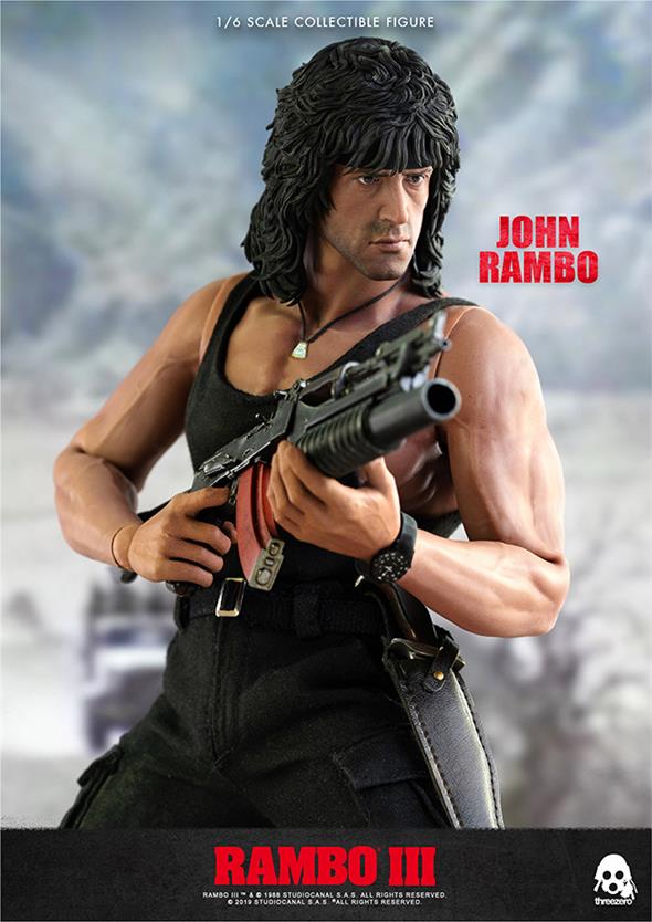 1/6 THREEZERO - RAMBO III JOHN RAMBO