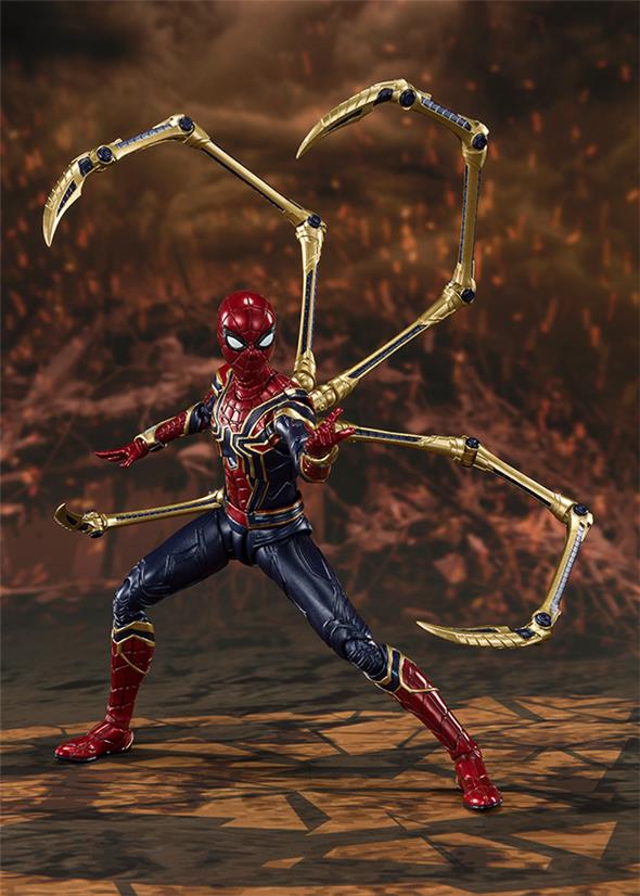 S.H. FIGUARTS - AVENGERS ENDGAME IRON SPIDER FINAL B