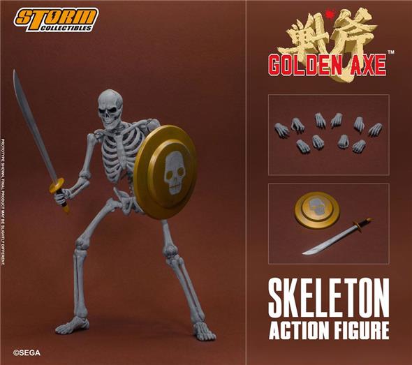 1/12 GOLDEN AXE - SKELETON 2-PACK