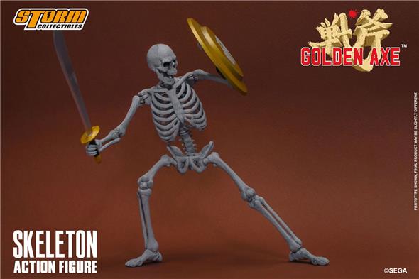 1/12 GOLDEN AXE - SKELETON 2-PACK