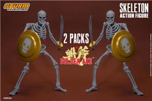 1/12 GOLDEN AXE - SKELETON 2-PACK