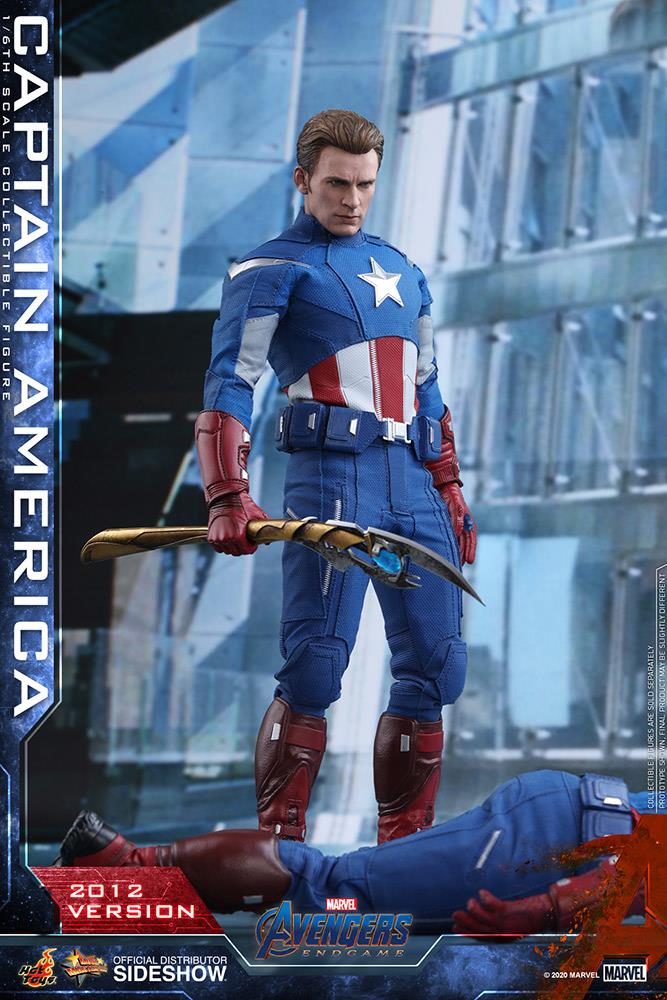 1/6 HOT TOYS - AVENGERS ENDGAME - CAPTAIN AMERICA 2012