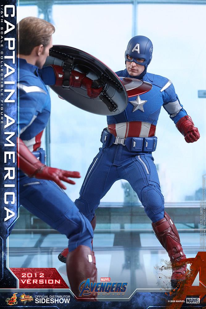 1/6 HOT TOYS - AVENGERS ENDGAME - CAPTAIN AMERICA 2012