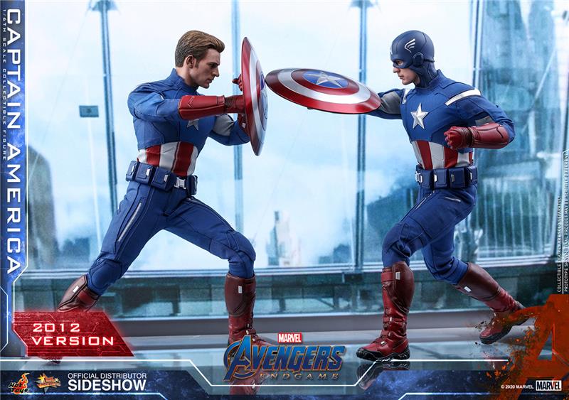 1/6 HOT TOYS - AVENGERS ENDGAME - CAPTAIN AMERICA 2012