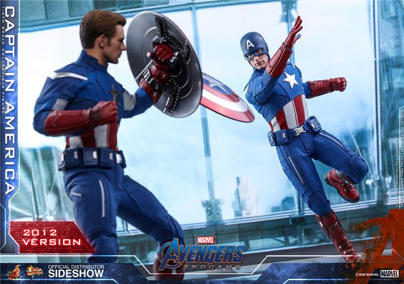 1/6 HOT TOYS - AVENGERS ENDGAME - CAPTAIN AMERICA 2012