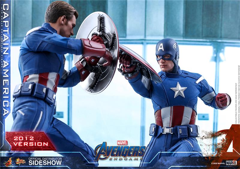 1/6 HOT TOYS - AVENGERS ENDGAME - CAPTAIN AMERICA 2012