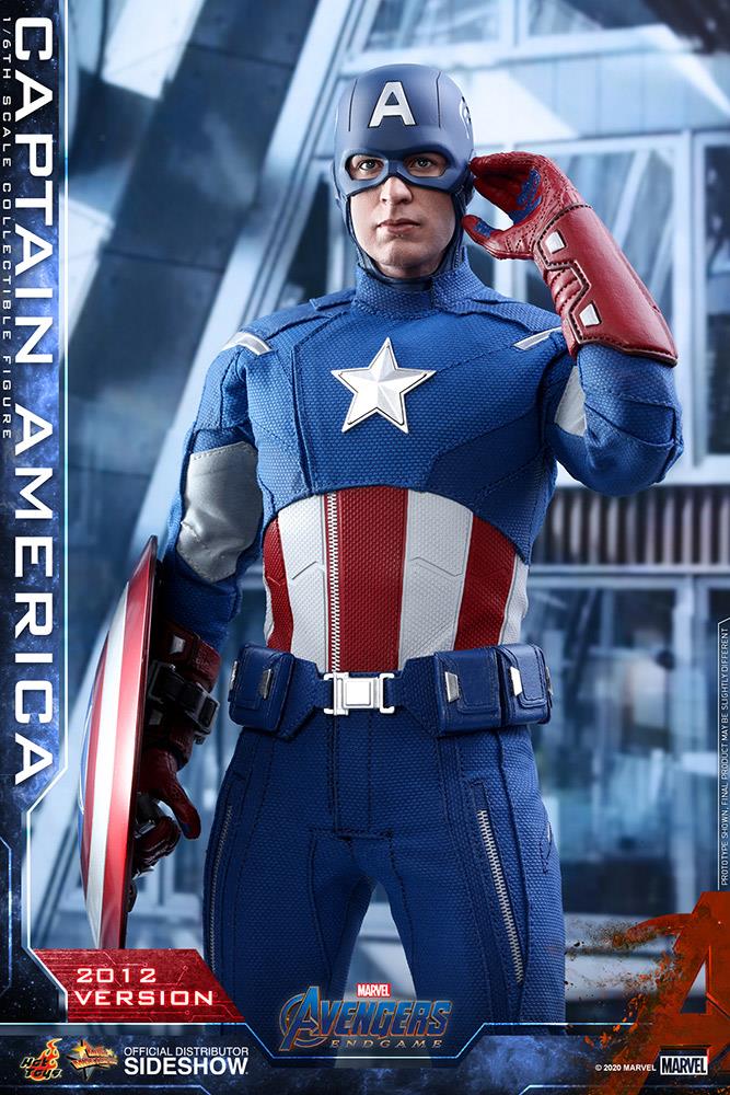 1/6 HOT TOYS - AVENGERS ENDGAME - CAPTAIN AMERICA 2012