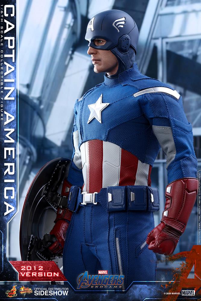 1/6 HOT TOYS - AVENGERS ENDGAME - CAPTAIN AMERICA 2012