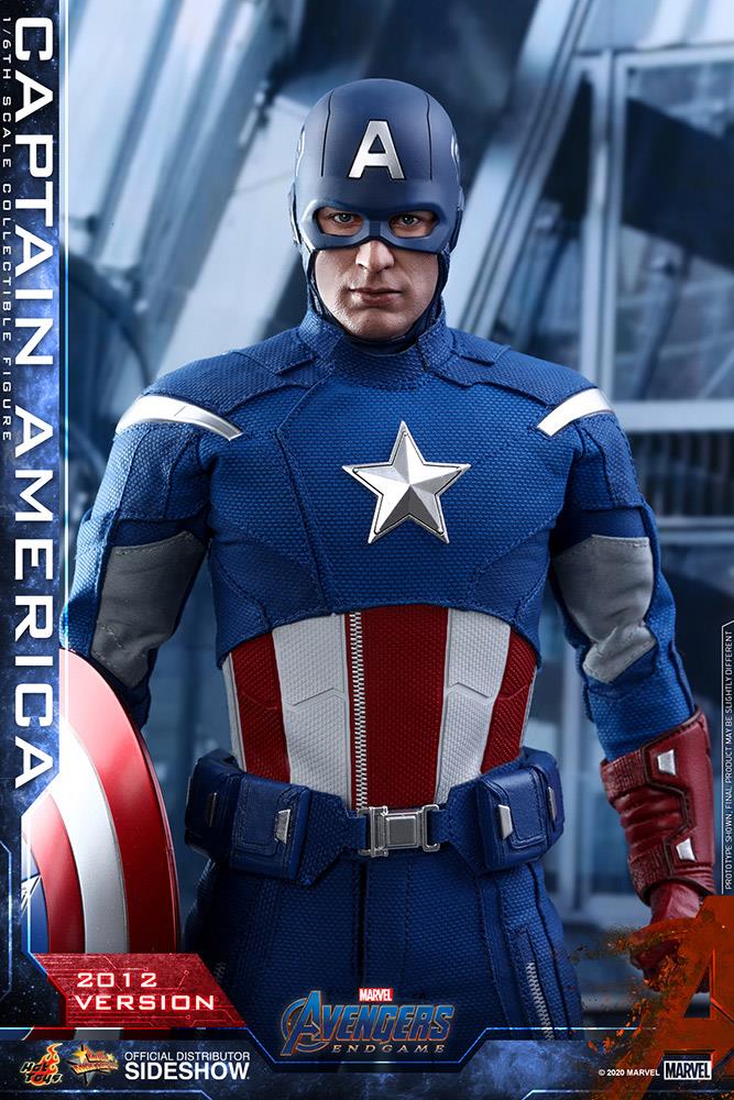 1/6 HOT TOYS - AVENGERS ENDGAME - CAPTAIN AMERICA 2012